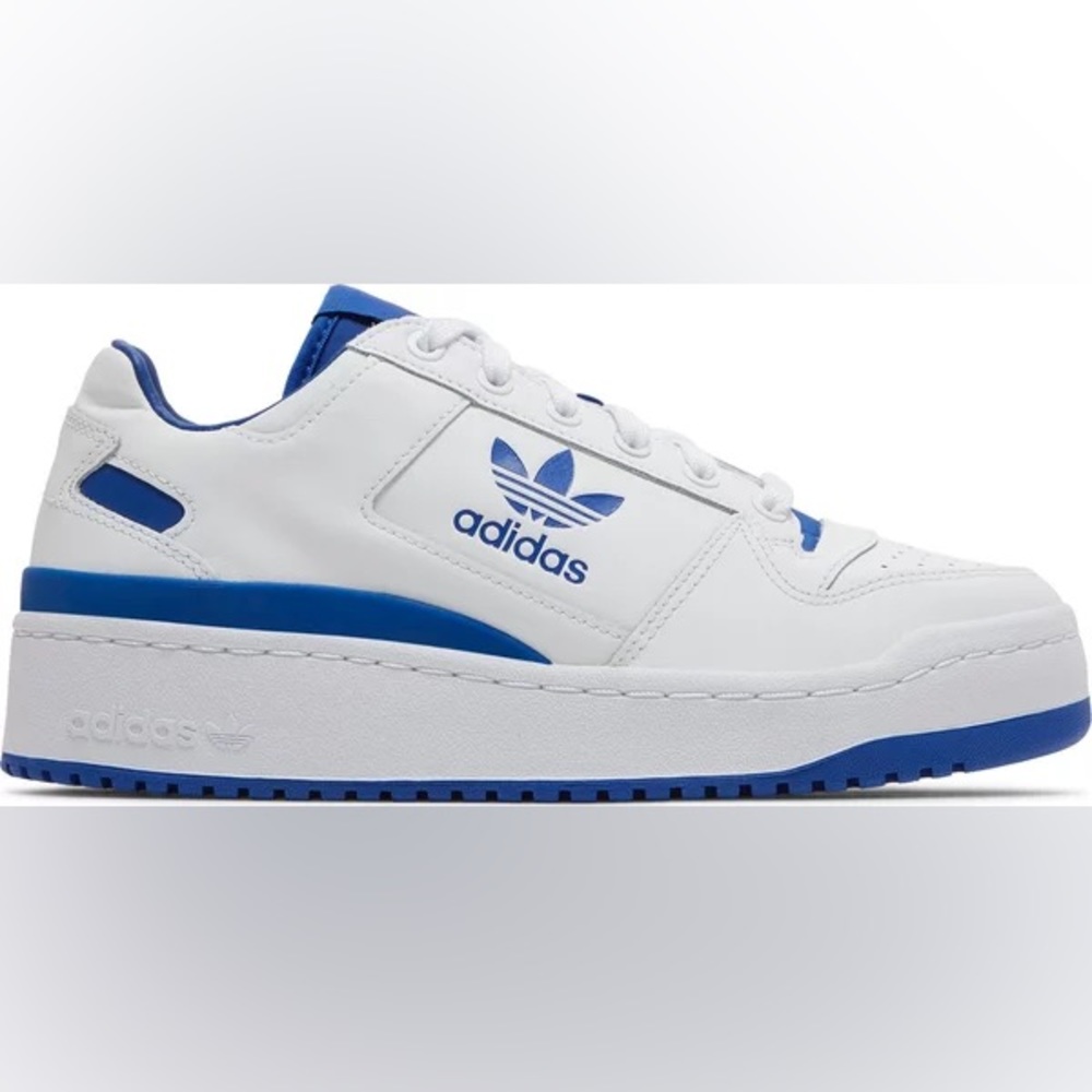 Adidas Forum Bold White Royal Blue (Women's)
